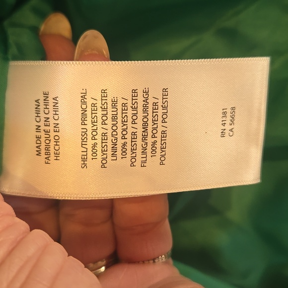 New Lauren Ralph Lauren Sunset Green Quilted Jacket - Picture 9 of 15
